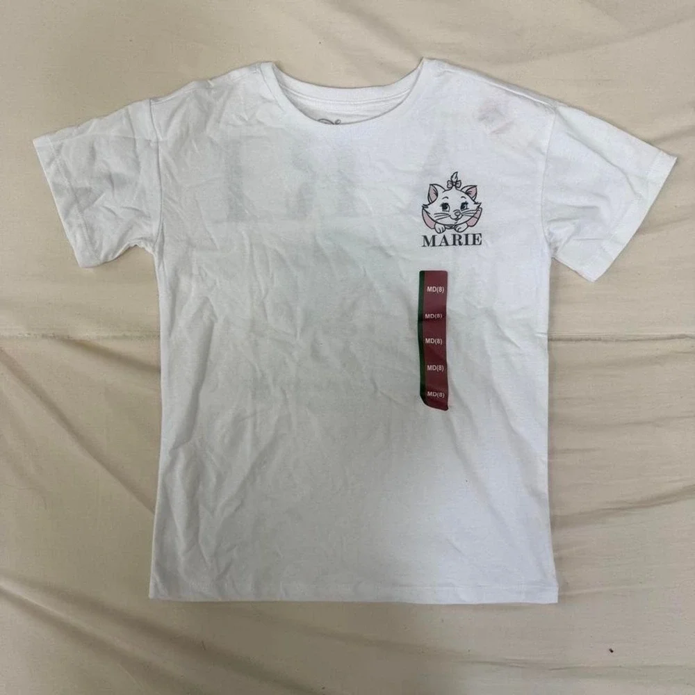 Disney Marie Paris Graphic T-Shirt 🤍🐱🗼